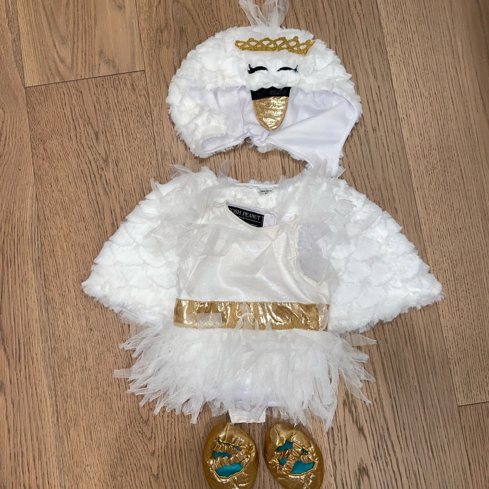 Posh Peanut Swan Baby Halloween Costume
